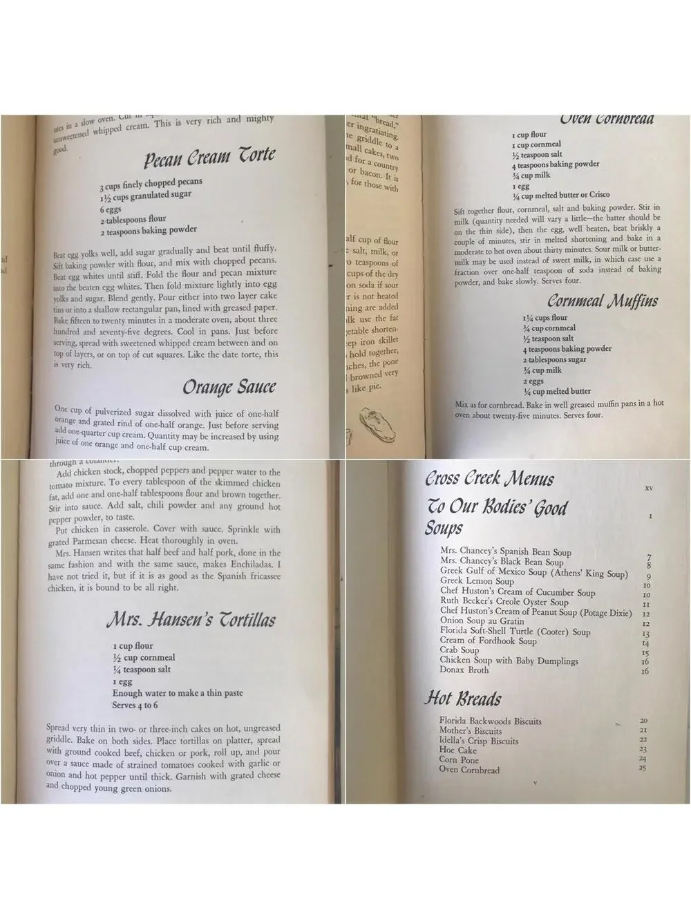 Cross Creek Cookery Cookbook, Marjorie Kinnan Rawlings, 1942 First Edition